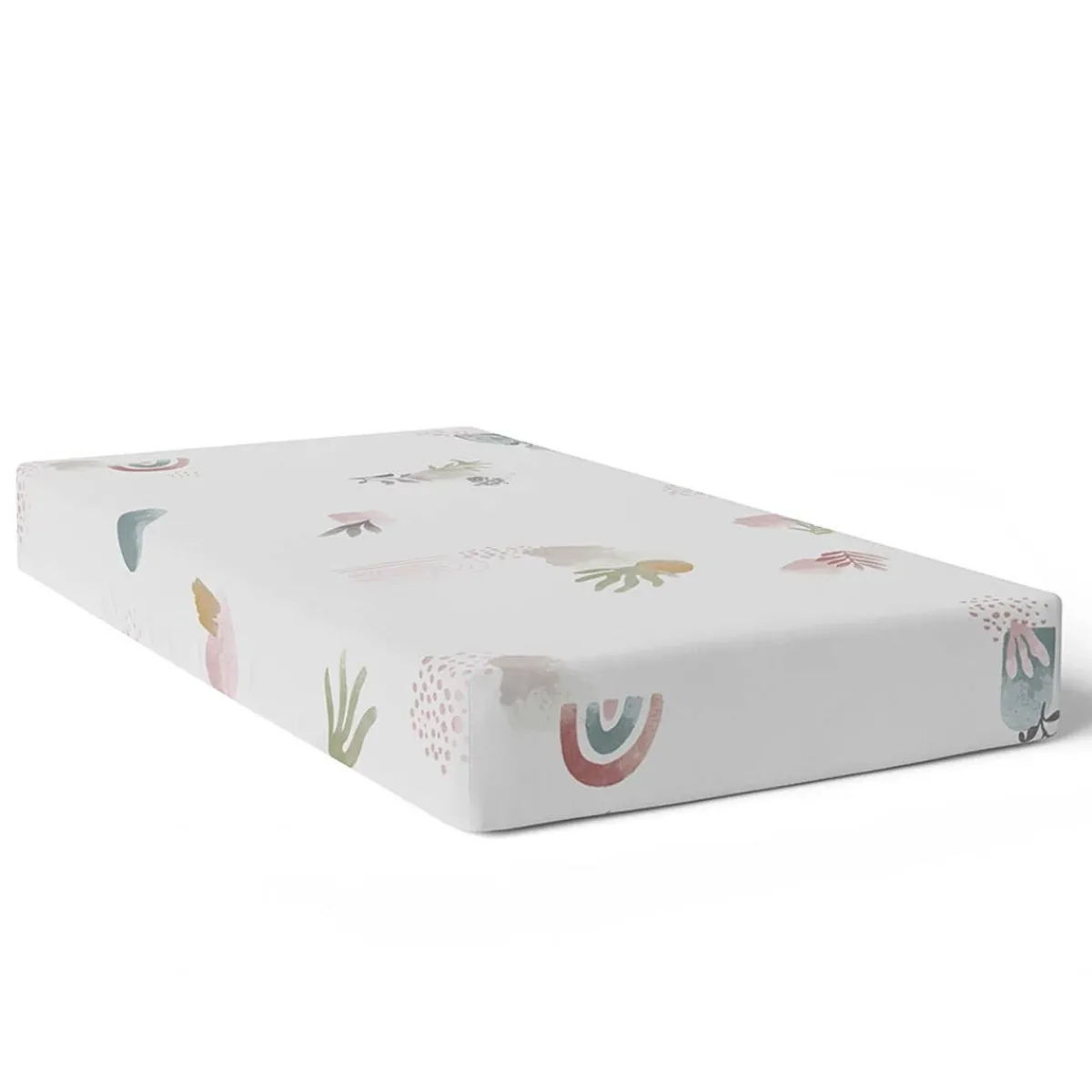 Crib Fitted Sheets-Kushies Percale Crib Sheet