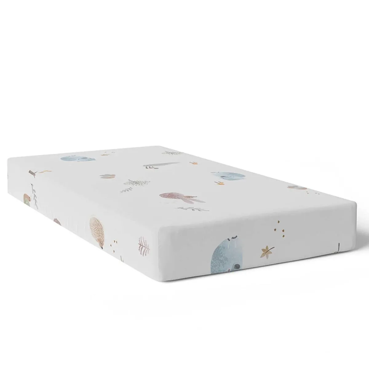 Crib Fitted Sheets-Kushies Percale Crib Sheet