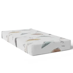 Crib Fitted Sheets-Kushies Percale Crib Sheet