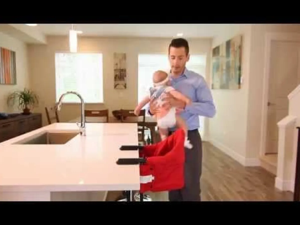 High Chairs & Boosters|Highchairs + Boosters-Guzzie + Guss Perch Chair (Black Frame)