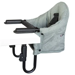 High Chairs & Boosters|Highchairs + Boosters-Guzzie + Guss Perch Chair (Black Frame)