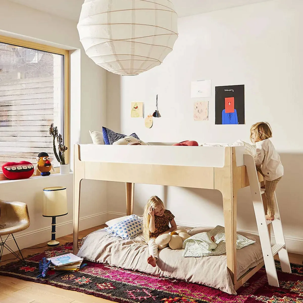 Twin Beds + Trundles|Bunk Beds + Loft Beds-Oeuf Perch Nest Bed