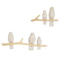 Wall Decor-Crane Baby Perch Wall Decor (2 Piece)