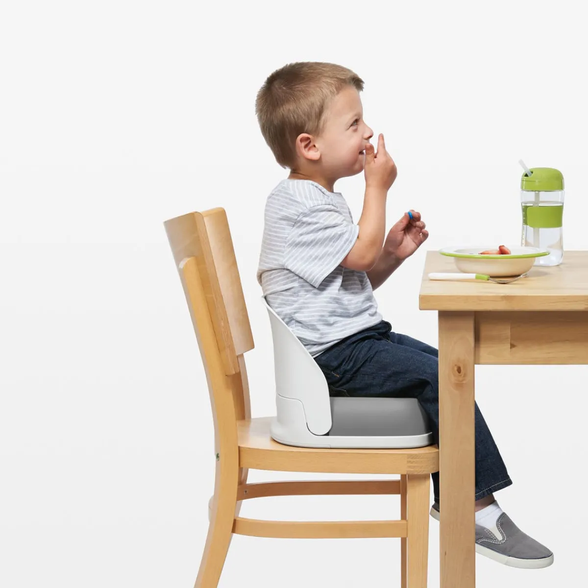 High Chairs & Boosters|Highchairs + Boosters-Oxo Tot Perch Youth Booster with Straps