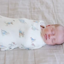 Blankets|Sleep Sacks + Wraps-Saranoni Peter Rabbit Muslin Swaddle (2 Pack)