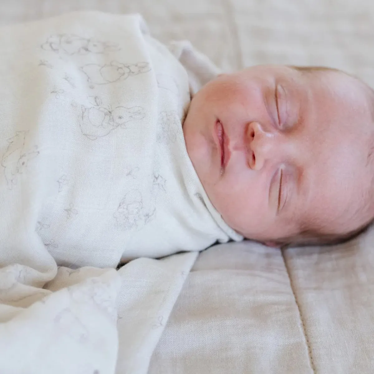 Blankets|Sleep Sacks + Wraps-Saranoni Peter Rabbit Muslin Swaddle (2 Pack)