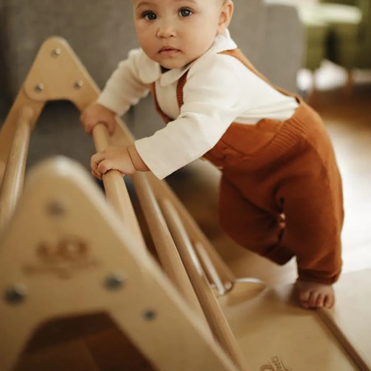 Pretend Play|Wooden Toys-Kinderfeets Pikler Medium Triangle