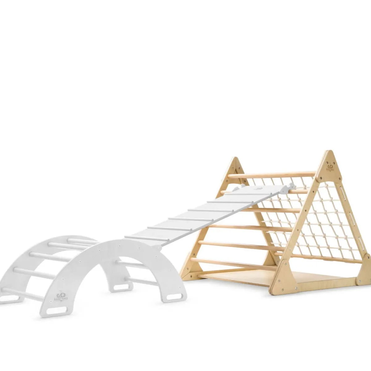 Pretend Play|Wooden Toys-Kinderfeets Pikler Triple Climber Triangle