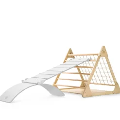 Pretend Play|Wooden Toys-Kinderfeets Pikler Triple Climber Triangle