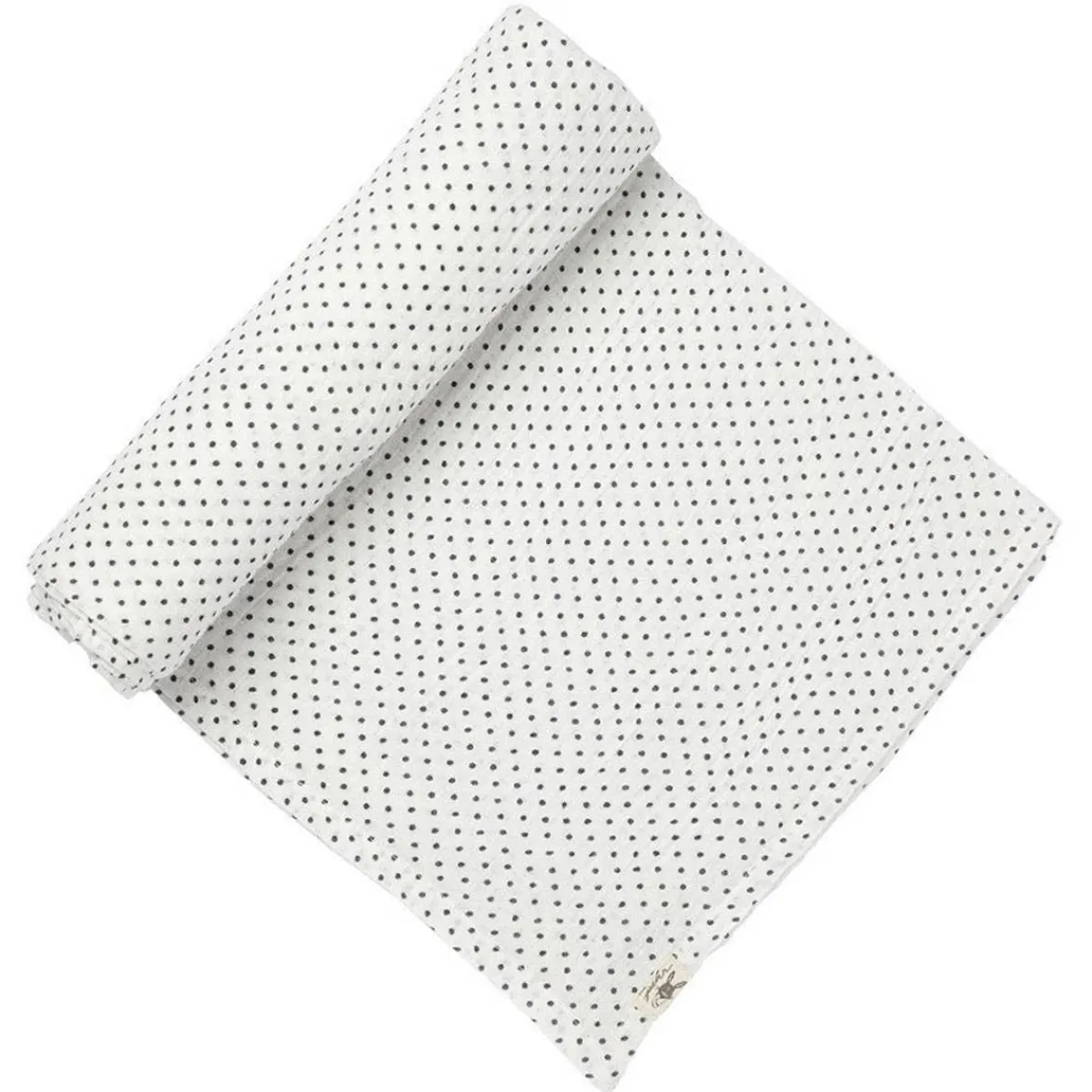 Blankets|Sleep Sacks + Wraps-Pehr Pin Dot Swaddle