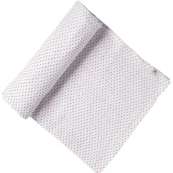 Blankets|Sleep Sacks + Wraps-Pehr Pin Dot Swaddle