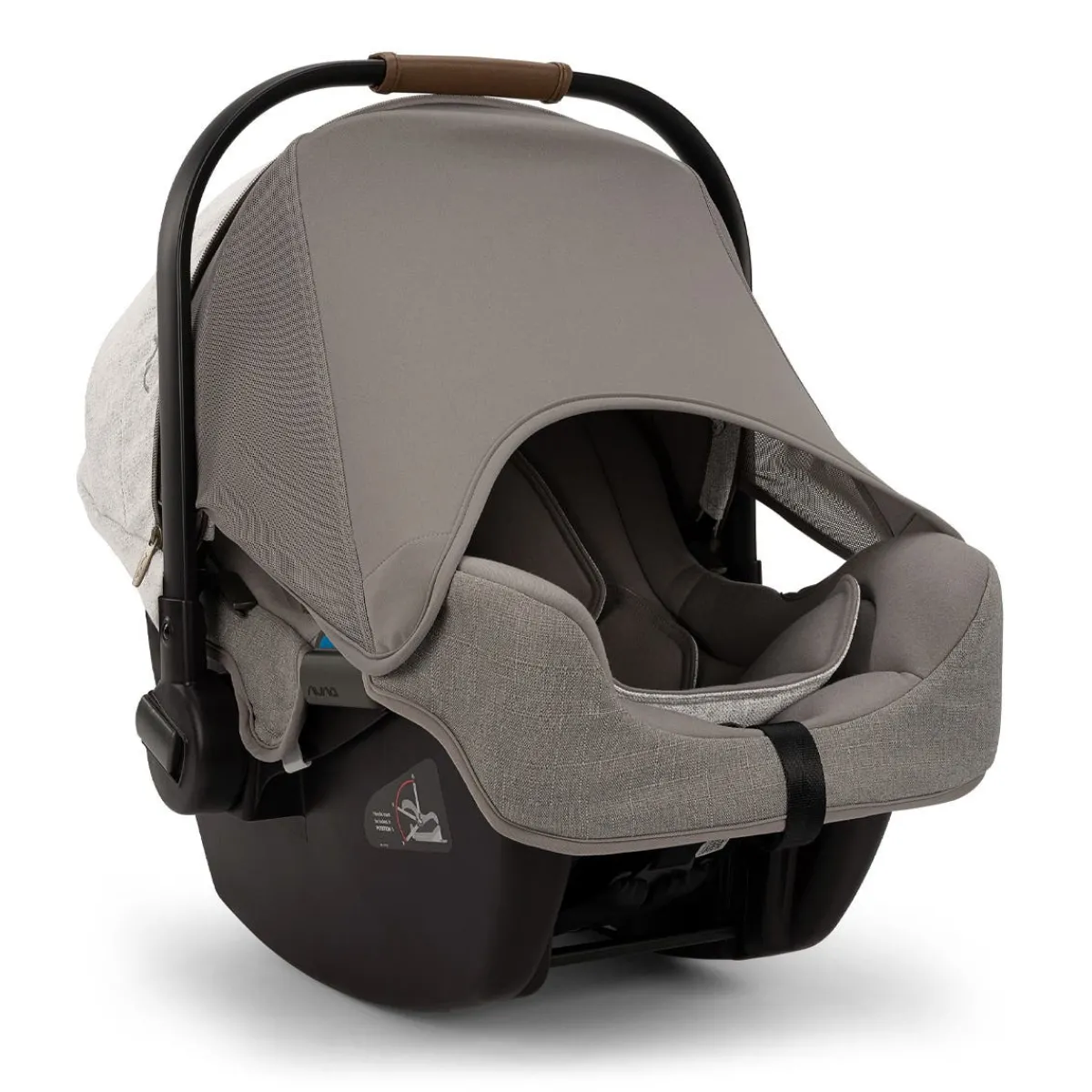 Soft Soles|Perforated Sneakers-Nuna PIPA Infant Car Seat (Mineral)