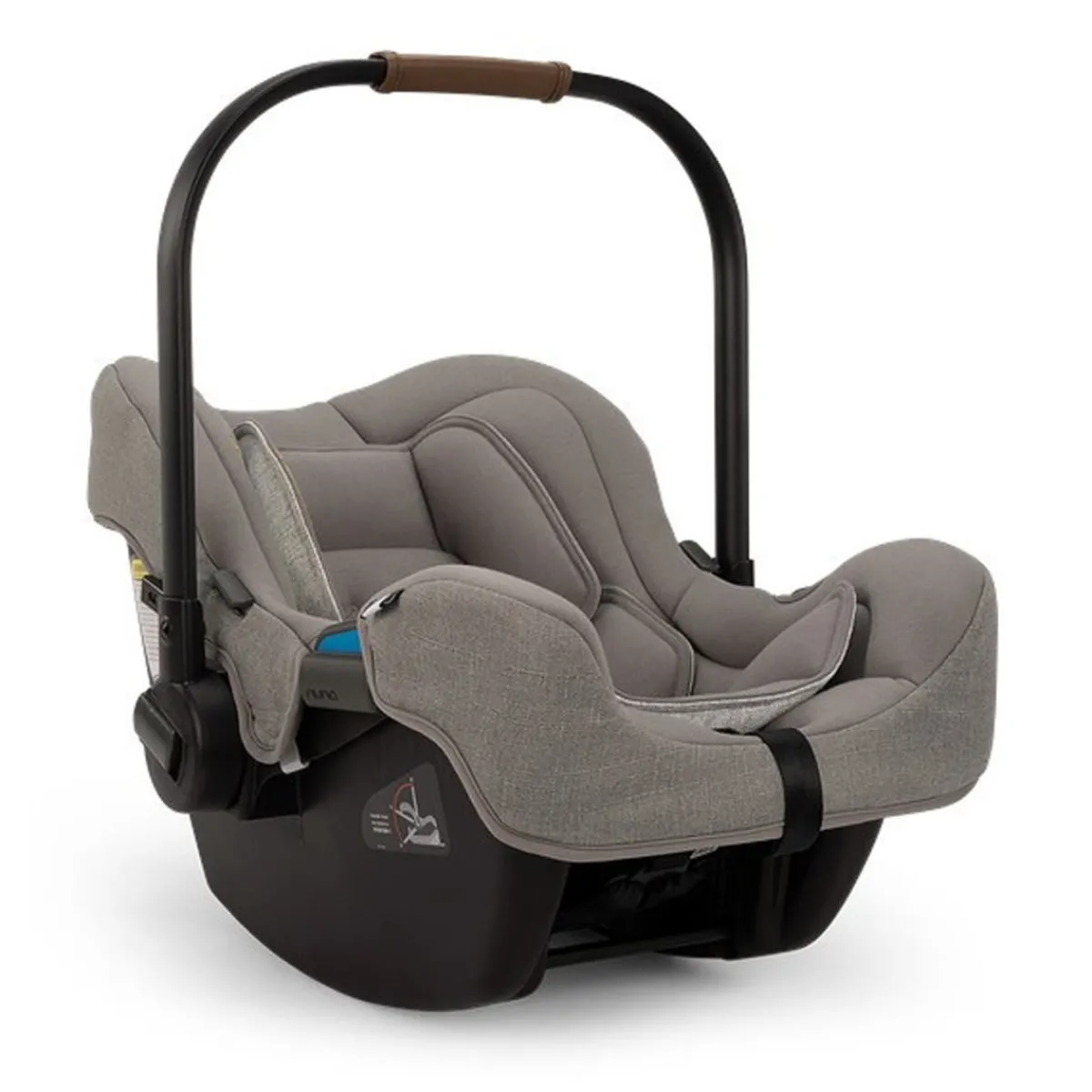 Soft Soles|Perforated Sneakers-Nuna PIPA Infant Car Seat (Mineral)