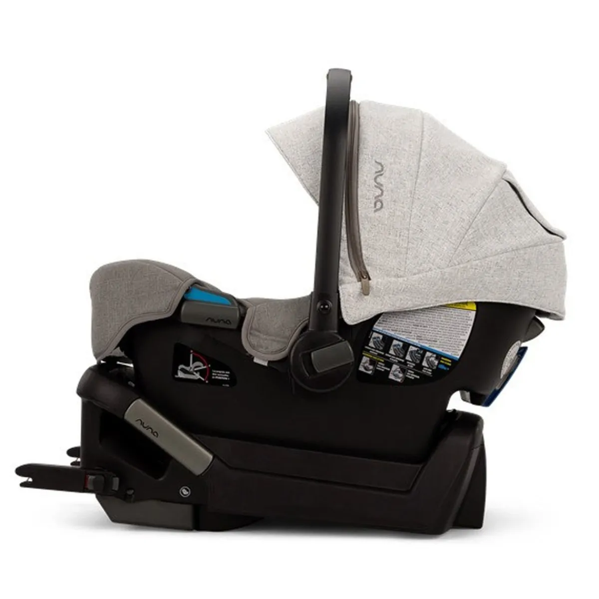 Soft Soles|Perforated Sneakers-Nuna PIPA Infant Car Seat (Mineral)