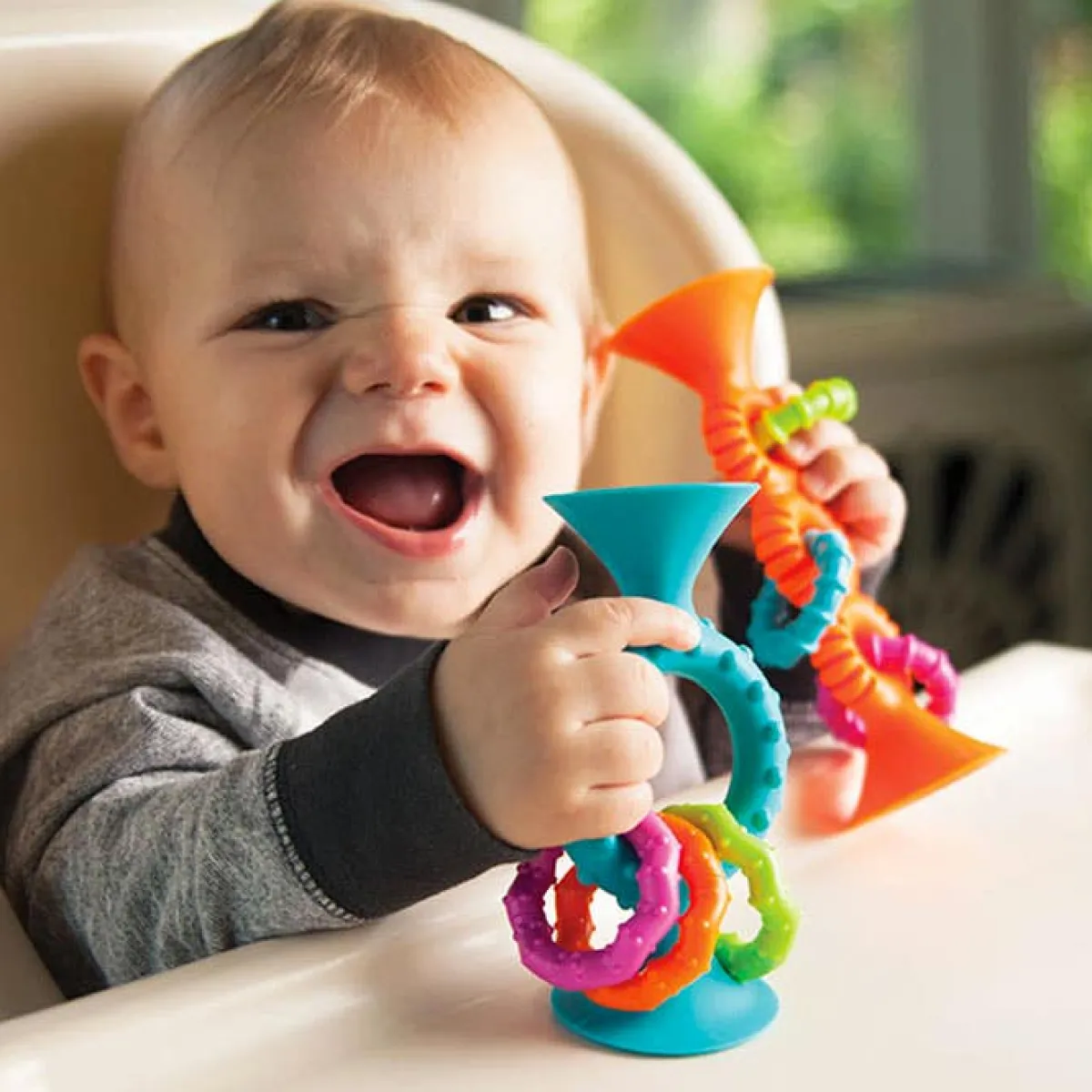 Play + Learn Toys|Grasping Toys-Fat Brain Toys PipSquigz Loops