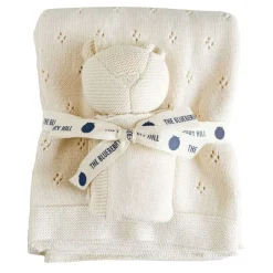 Loveys|Blankets-Blueberry Hill Pique Blanket + Lovey