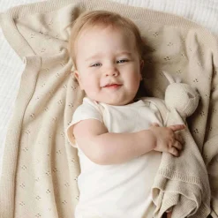 Loveys|Blankets-Blueberry Hill Pique Blanket + Lovey