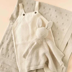 Loveys|Blankets-Blueberry Hill Pique Blanket + Lovey