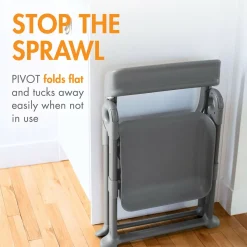 High Chairs & Boosters|Educational Towers-Boon Inc. PIVOT Toddler Tower (Grey)