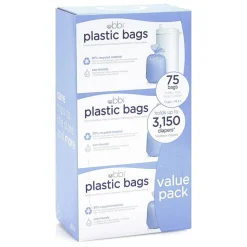 Inserts + Refills|Diaper Pails-Ubbi Plastic Bags (3 Pack)