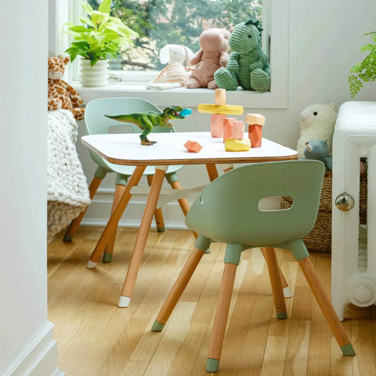 High Chairs & Boosters|Tables + Chairs-Lalo Play Legs + Booster Cushion