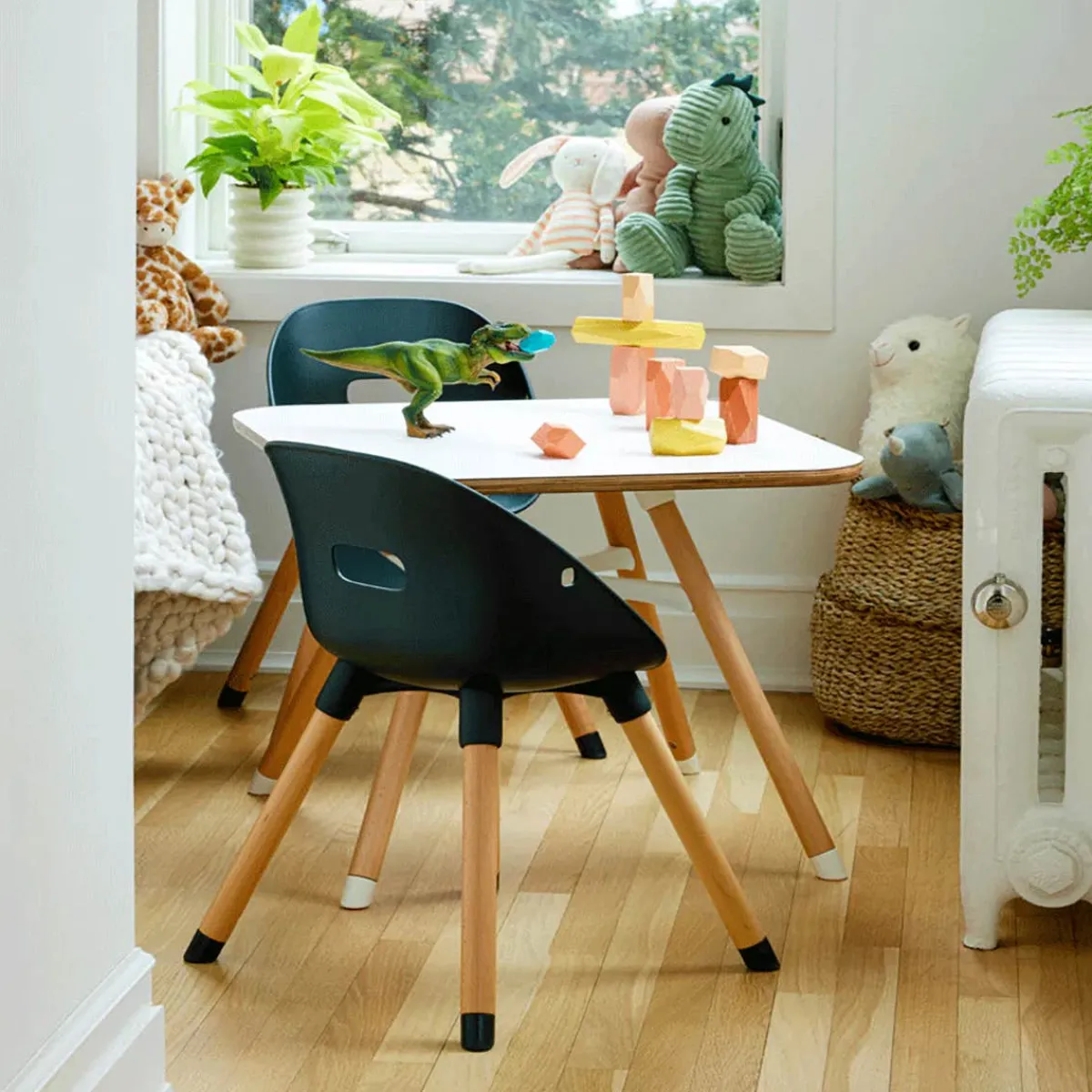 High Chairs & Boosters|Tables + Chairs-Lalo Play Legs + Booster Cushion