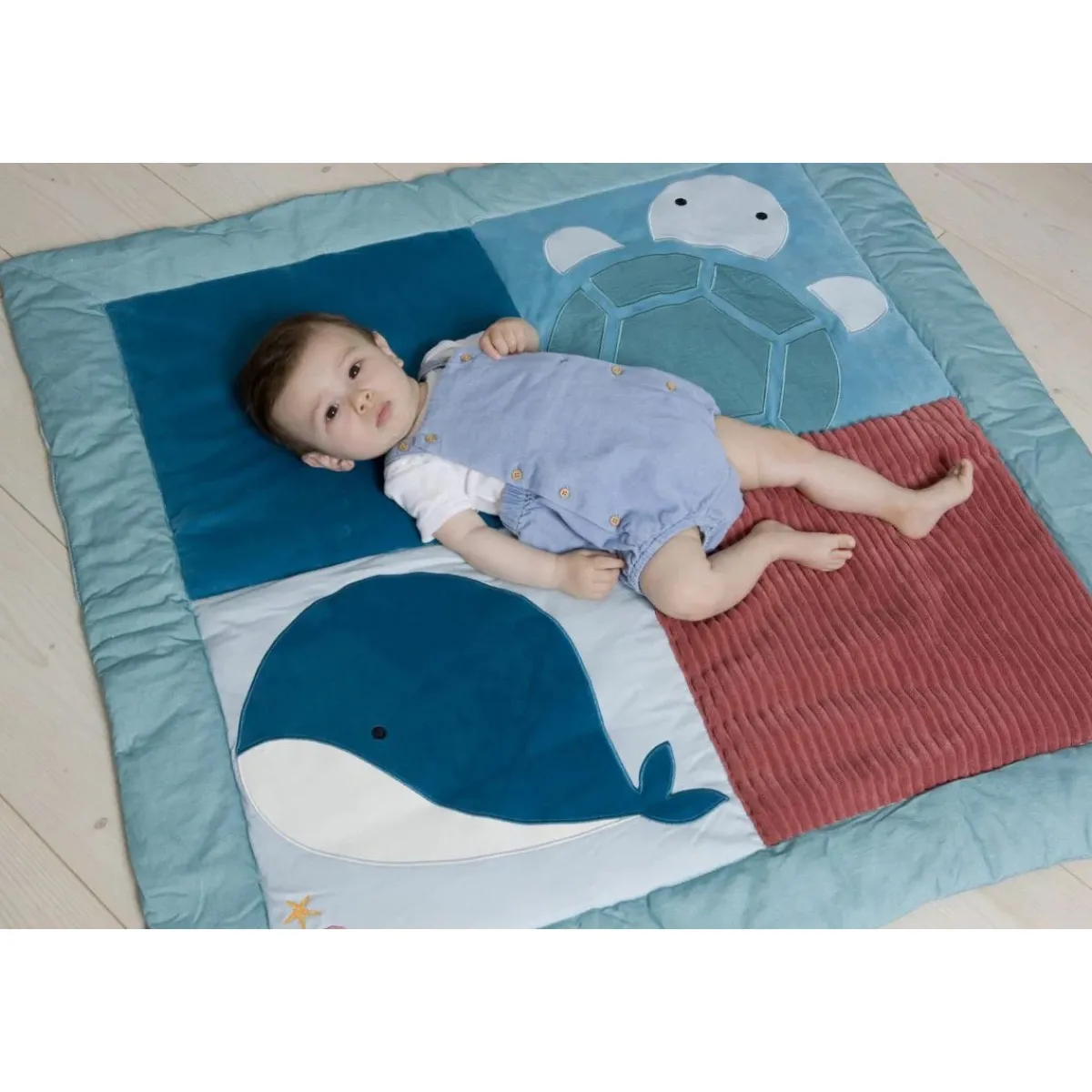 Rugs|Play Mats-Little Big Friends Playmat (Patchwork)