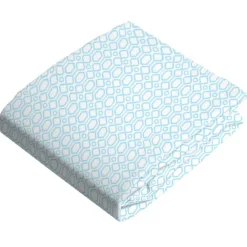 Travel Crib Sheets-Kushies Playpen Sheet Flannel (Print)