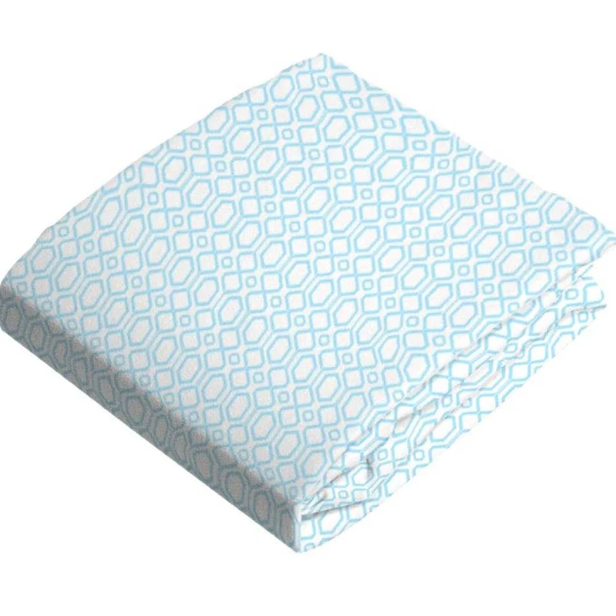 Travel Crib Sheets-Kushies Playpen Sheet Flannel (Print)