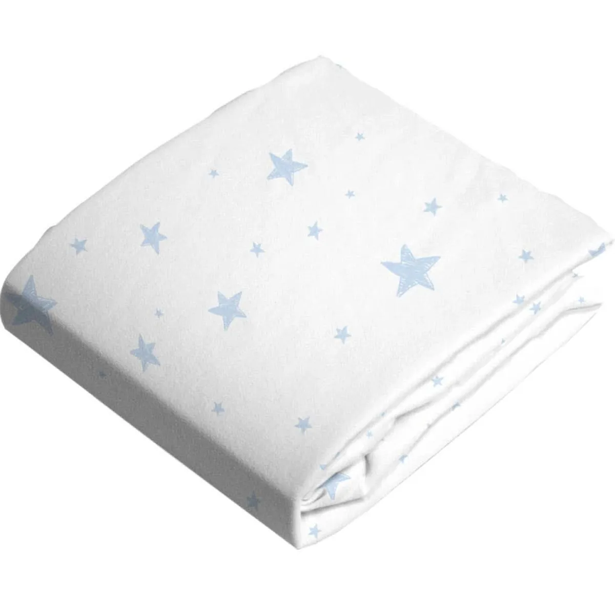 Travel Crib Sheets-Kushies Playpen Sheet Flannel (Print)