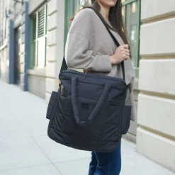 Diaper Bags-7AM Enfant Plaza Diaper Bag Black