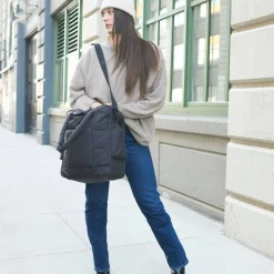 Diaper Bags-7AM Enfant Plaza Diaper Bag Black