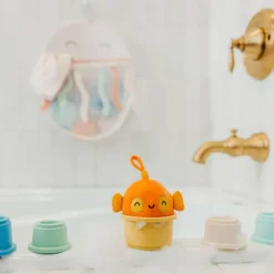 Bath Toys-Copper Pearl Plush Bath Toy Set