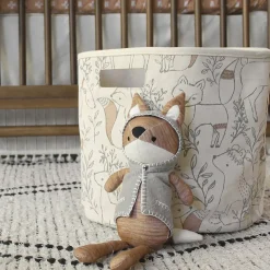 Plush Animals-Crane Baby Plush Toy