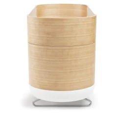Oval Cribs|Convertible Cribs-Ubabub Pod 2-in-1 Crib Natural