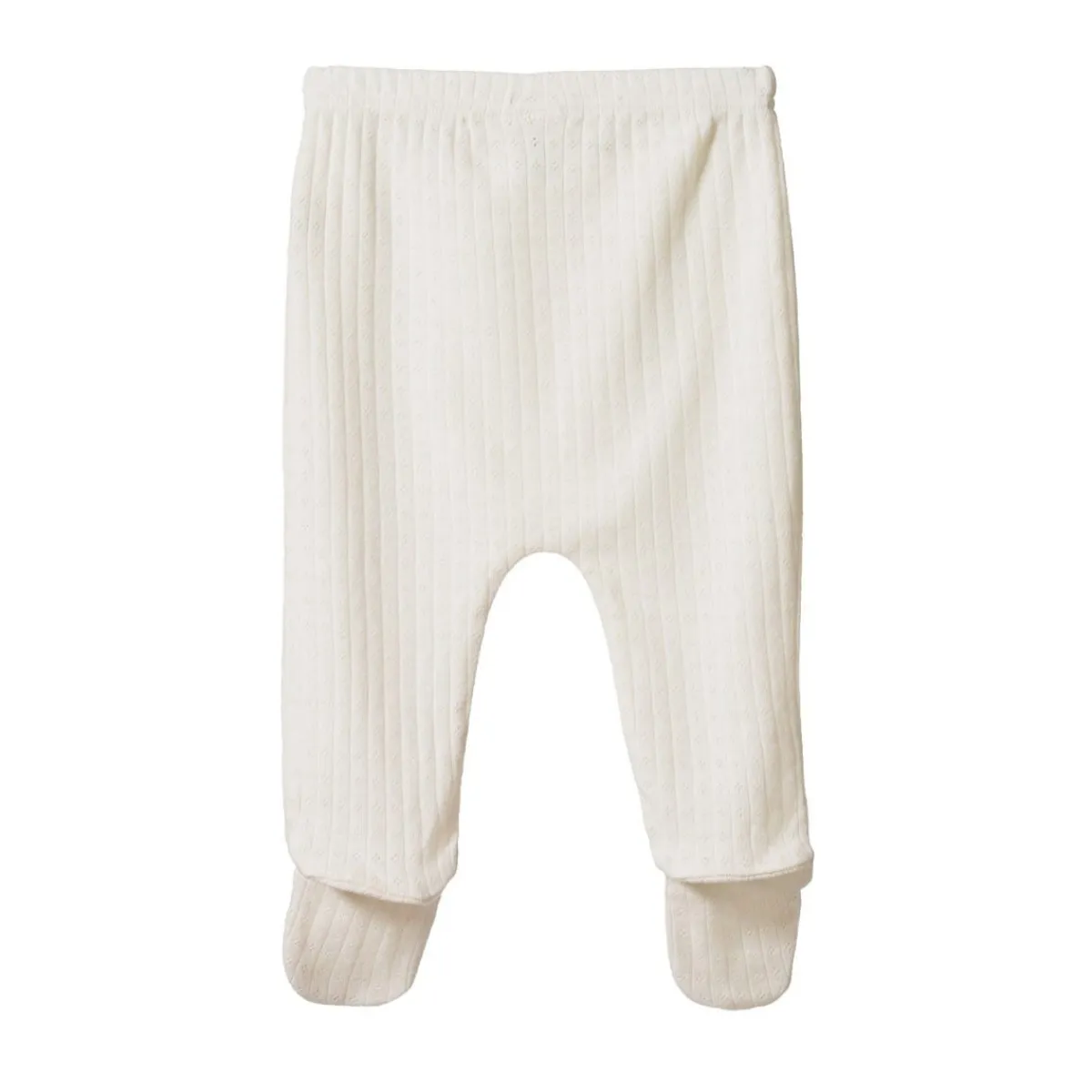 Pants-Nature Baby Pointelle Footed Pant