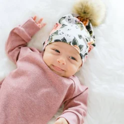 Beanies|Winter Hats-Little & Lively Pom Pom Beanie