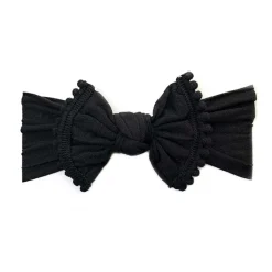 Hair Accessories-Baby Wisp Pom Pom Headband