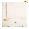 Kids Bedding|Blankets-Crane Baby Pom Pom Quilted Baby Blanket