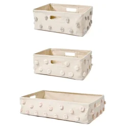 Storage-Pehr Pom Pom Under the Crib Basket (Small)