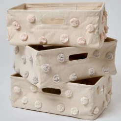 Storage-Pehr Pom Pom Under the Crib Basket (Small)