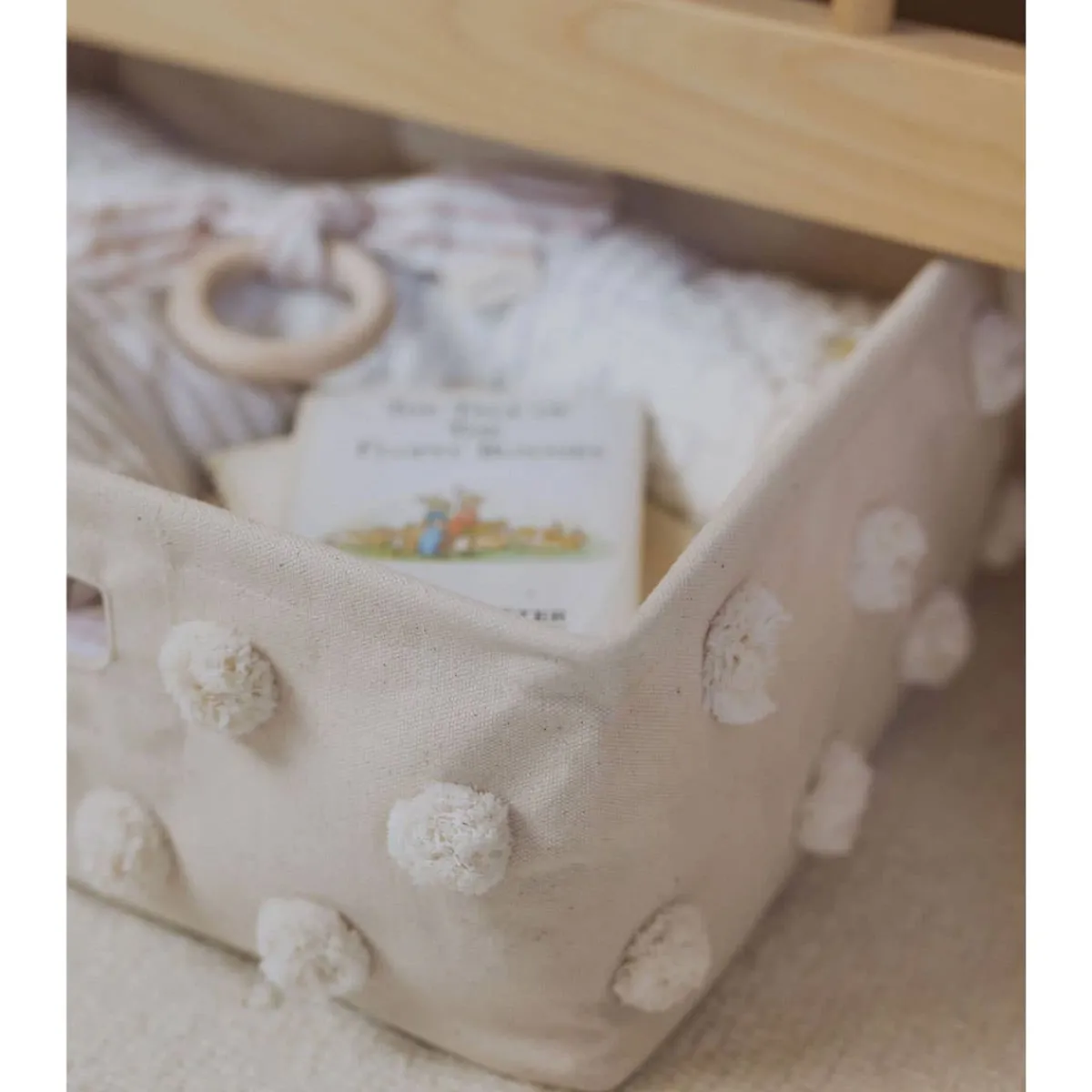 Storage-Pehr Pom Pom Under the Crib Basket (Large)