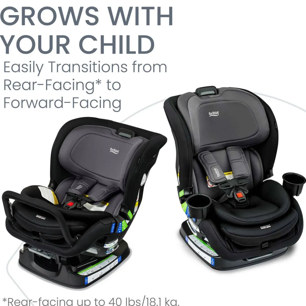 Car Seat Bases|Convertible Car Seats-Britax Poplar Convertible Car Seat