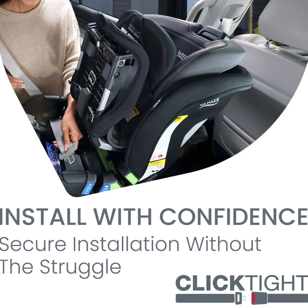 Car Seat Bases|Convertible Car Seats-Britax Poplar Convertible Car Seat