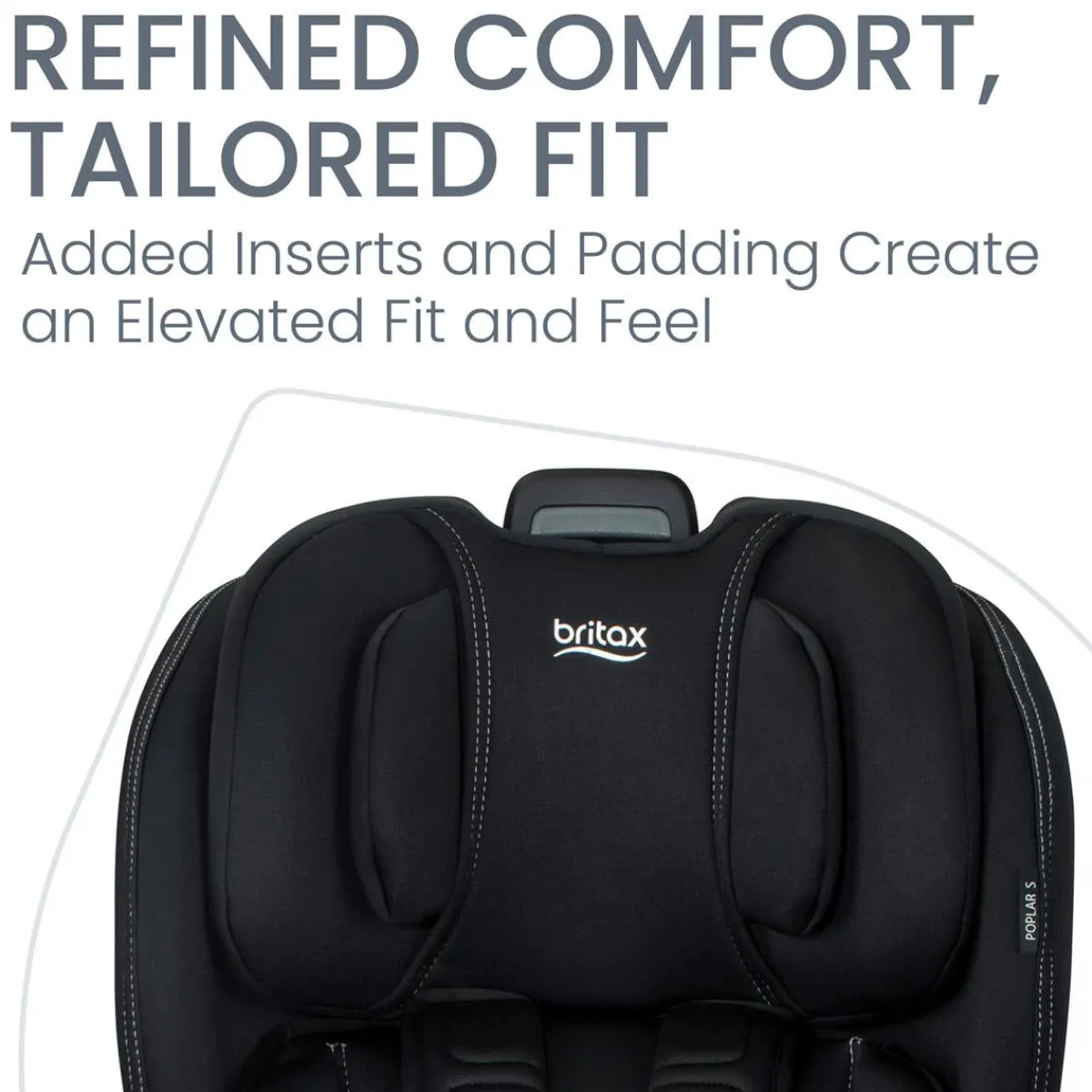 Car Seat Bases|Convertible Car Seats-Britax Poplar S Convertible Car Seat