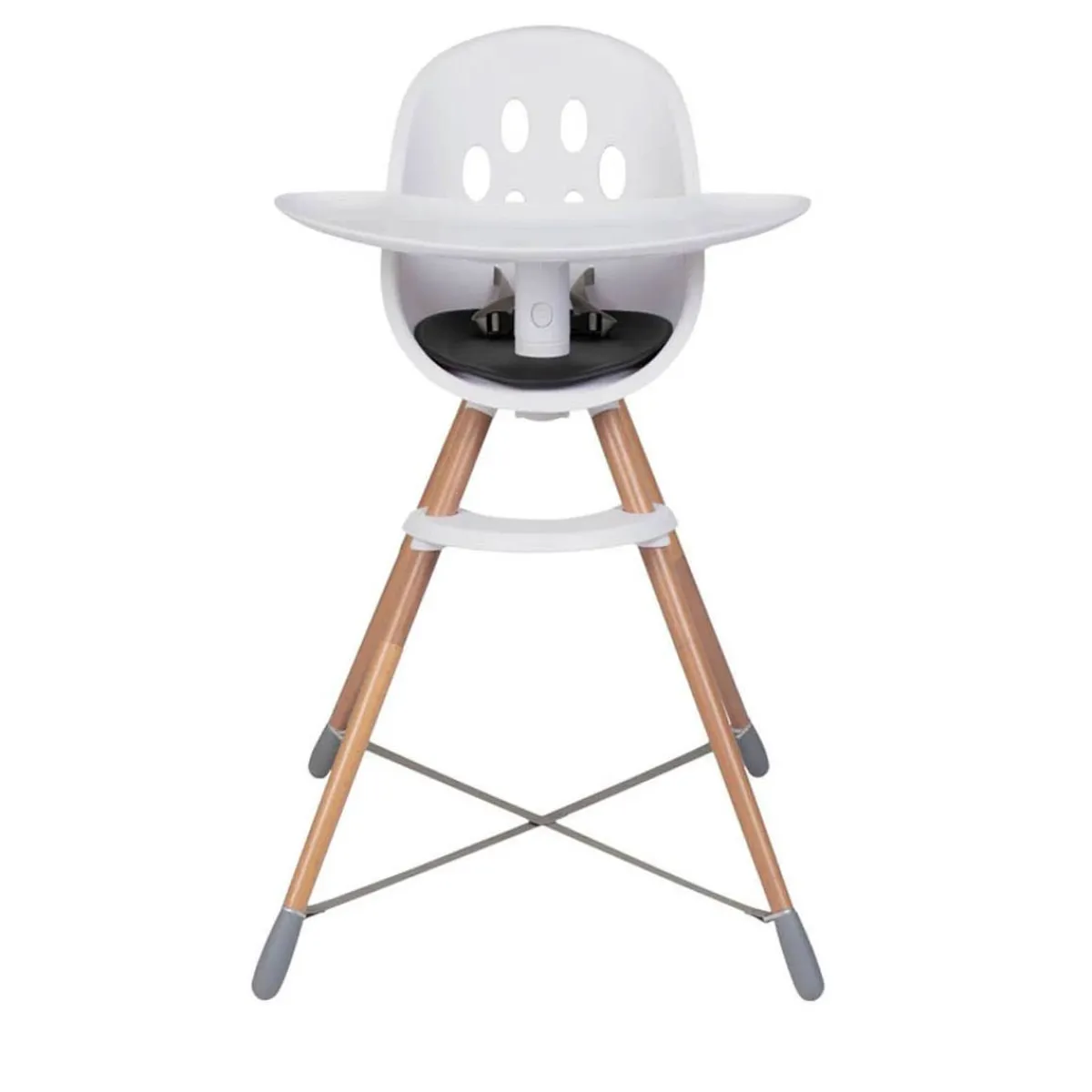 High Chairs & Boosters|Highchairs + Boosters-Phil & Ted's Poppy High Chair (Wood Legs) Black