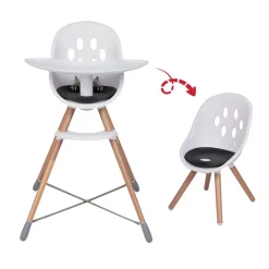 High Chairs & Boosters|Highchairs + Boosters-Phil & Ted's Poppy High Chair (Wood Legs) Black