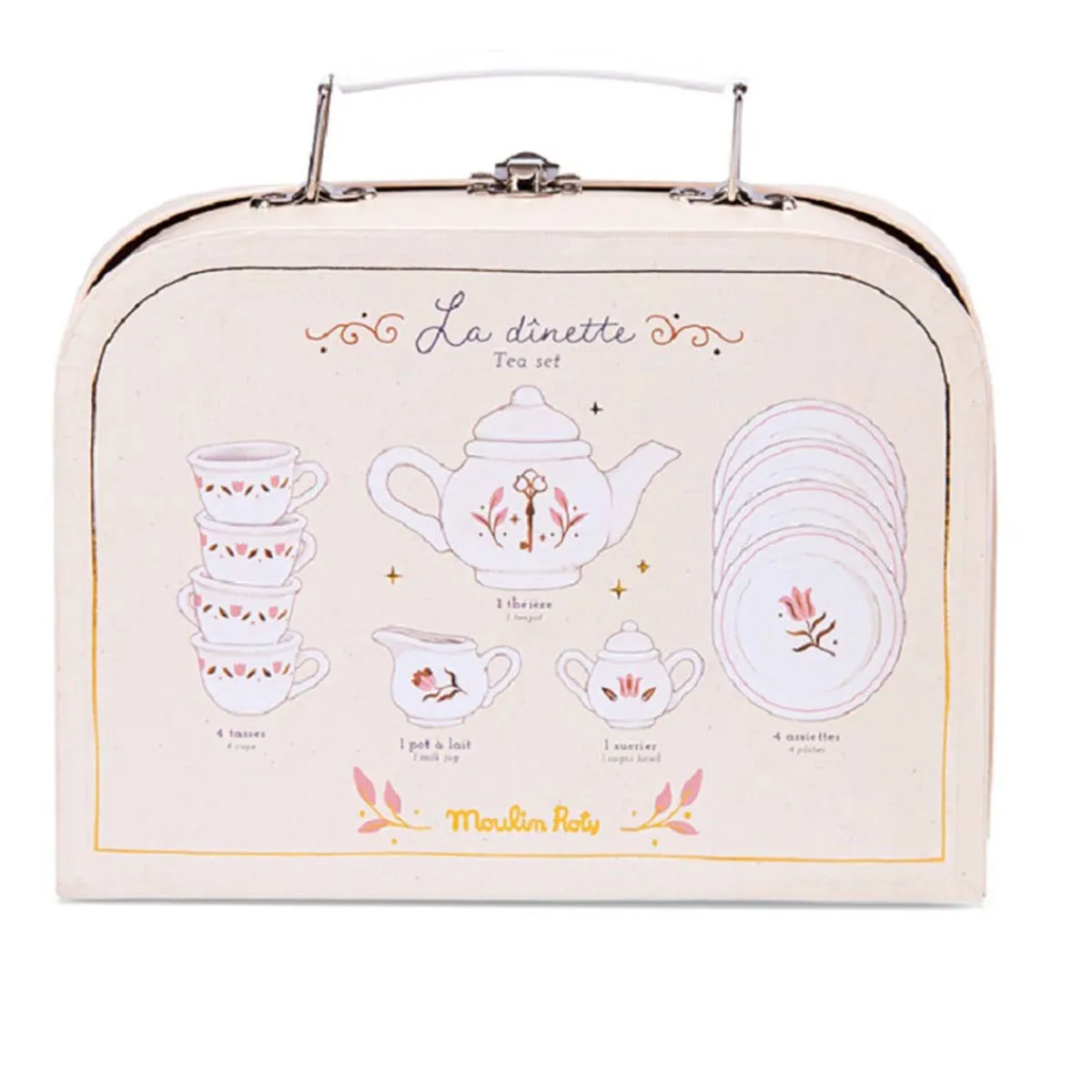 Pretend Play-Moulin Roty Porcelain Tea Set