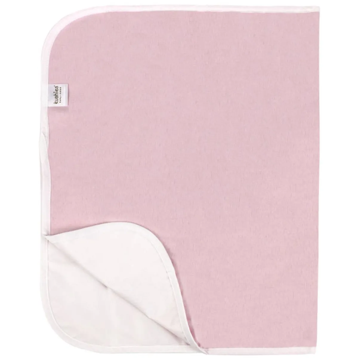 Changing Pads + Covers|Travel Gear-Kushies Portable Changing Pad Flannel (Solid)