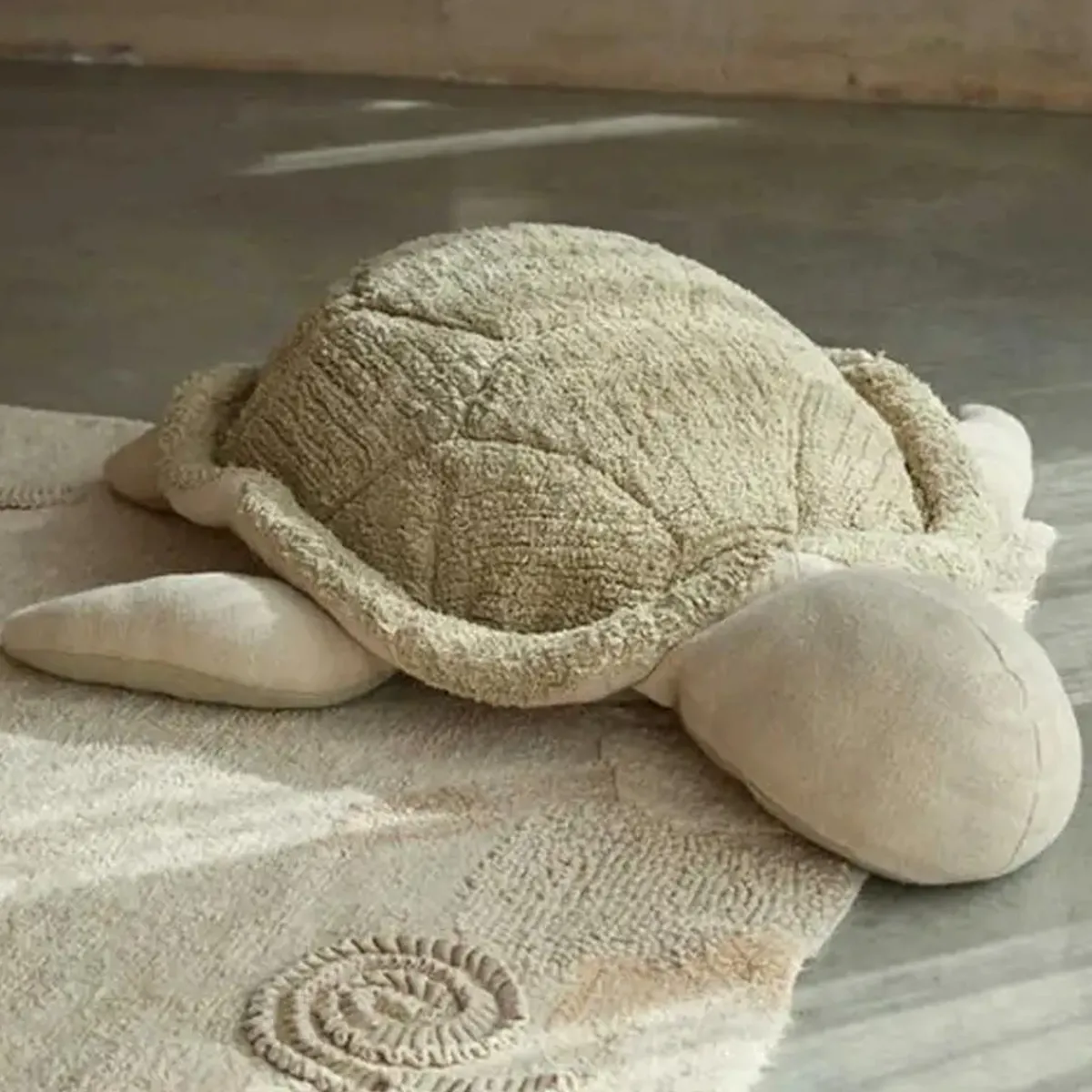 Beanbag Chairs-Lorena Canals Pouf Mrs. Turtle